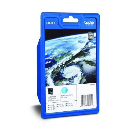 Brother LC985 cyan eredeti tintapatron