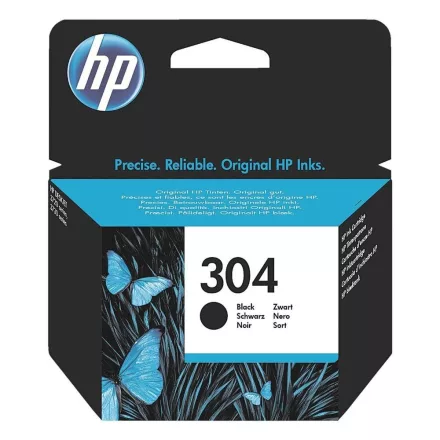 HP 304 N9K06AE fekete eredeti tintapatron