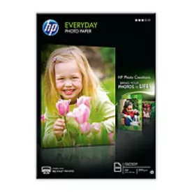 HP Q2510A A4, 100 LAP, 200G fényes eredeti fotópapír