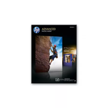 HP Q8696A 13x18, 25 LAP, 250G fényes eredeti fotópapír