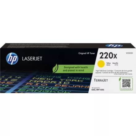 HP W2202X sárga eredeti toner