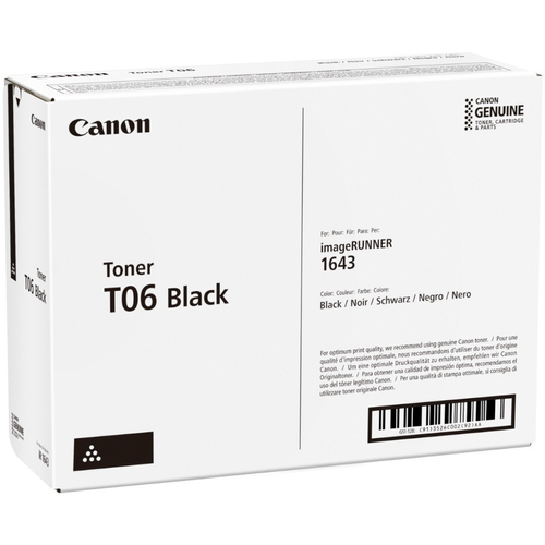 Canon T06 fekete eredeti toner