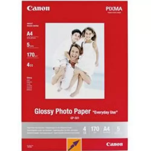 Canon GP-501 A4, 5 LAP, 170G fényes eredeti fotópapír