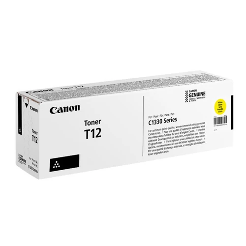 Canon T12 sárga eredeti toner