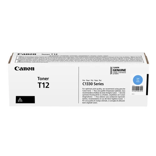 Canon T12 cyan eredeti toner