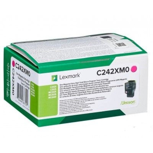 Lexmark C2535 [C242XM0] magenta eredeti toner
