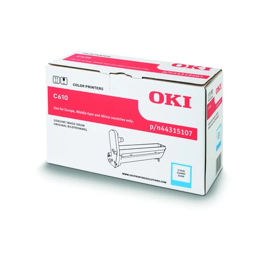 Oki C610 cyan eredeti dobegység