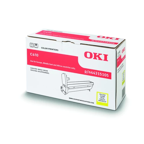 Oki C610 sárga eredeti dobegység