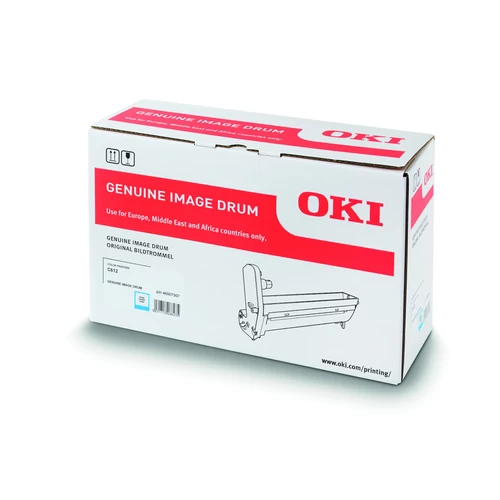 Oki C612 cyan eredeti dobegység