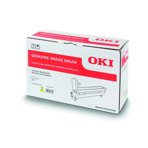 Oki C612 sárga eredeti dobegység