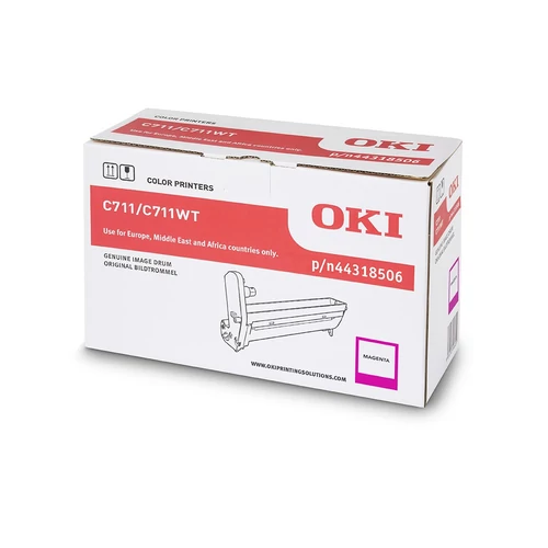 Oki C711 magenta eredeti dobegység