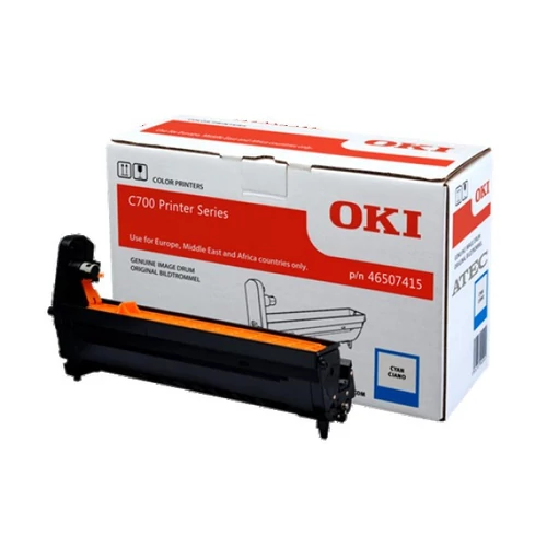 Oki C712 cyan eredeti dobegység