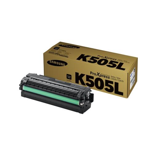 Samsung SL-C2620 [CLP-K505L] fekete eredeti toner