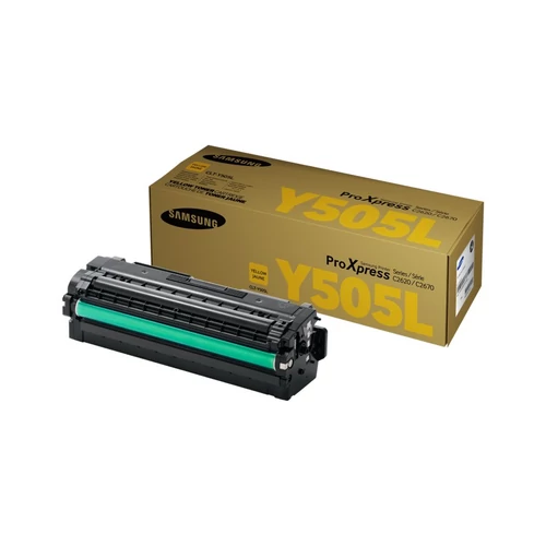 Samsung SL-C2620 [CLP-Y505L] sárga eredeti toner